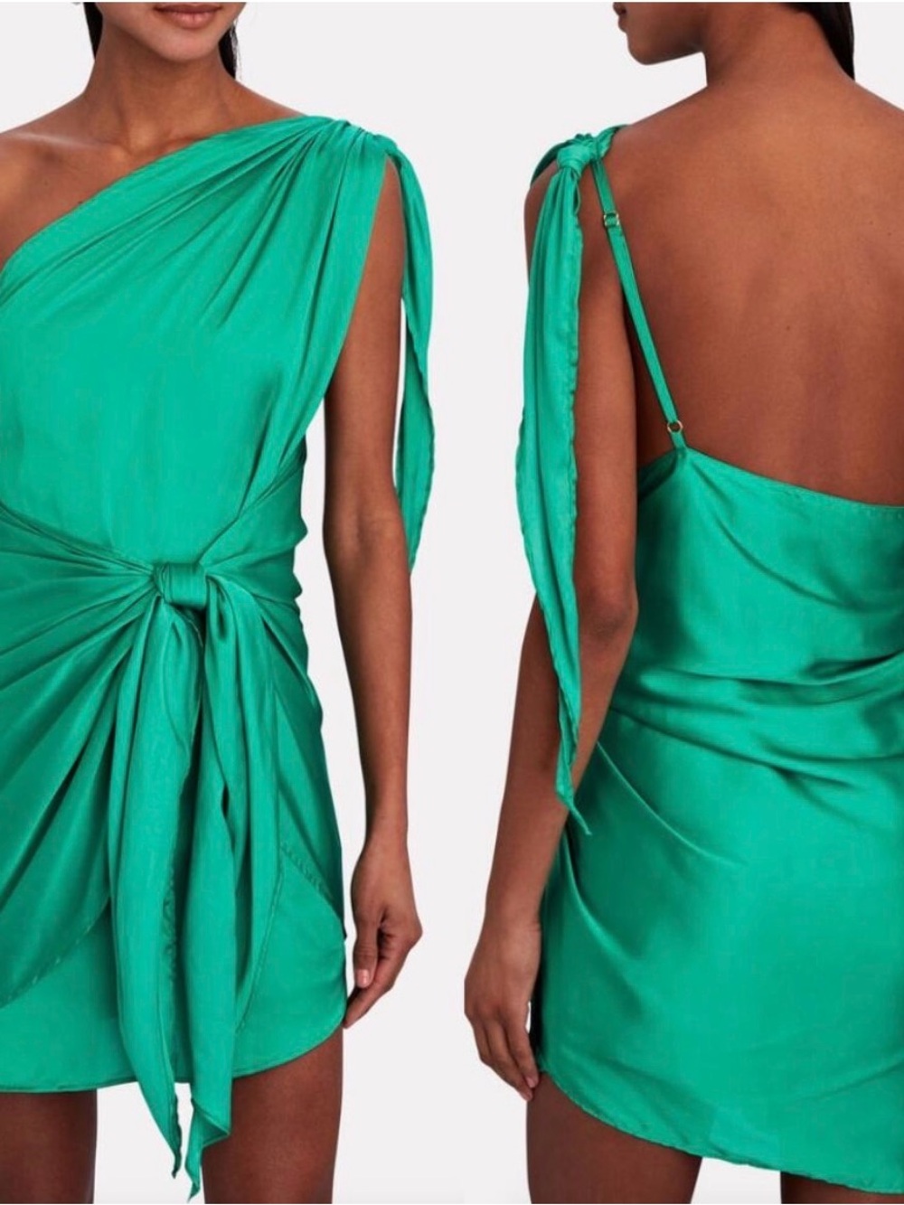 Baobab Marea One-Shoulder Mini Dress